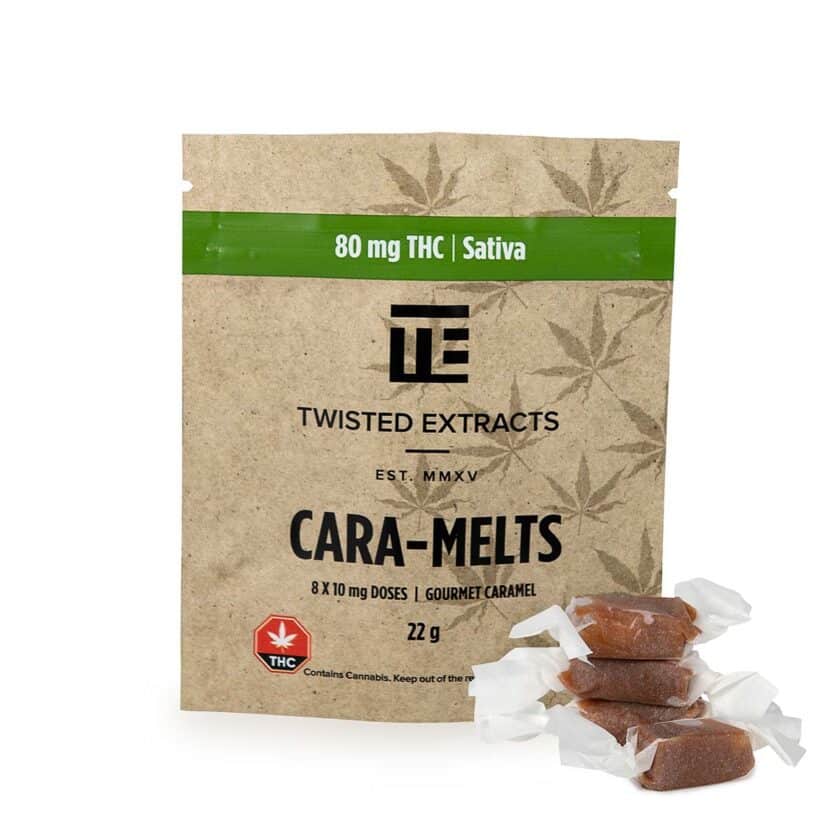 Twisted Extracts Caramelts Sativa (80mg THC)
