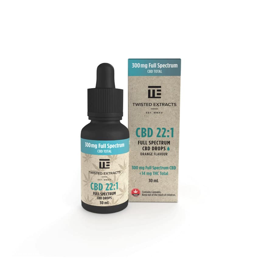 Photographie source: Twisted Extracts Oil Drops 22