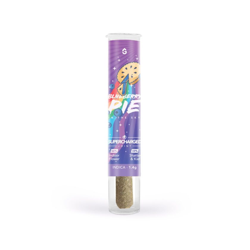 Blueberry Pie in the Sky Firecracker Supercharged Joints (1.4 g, Indica)