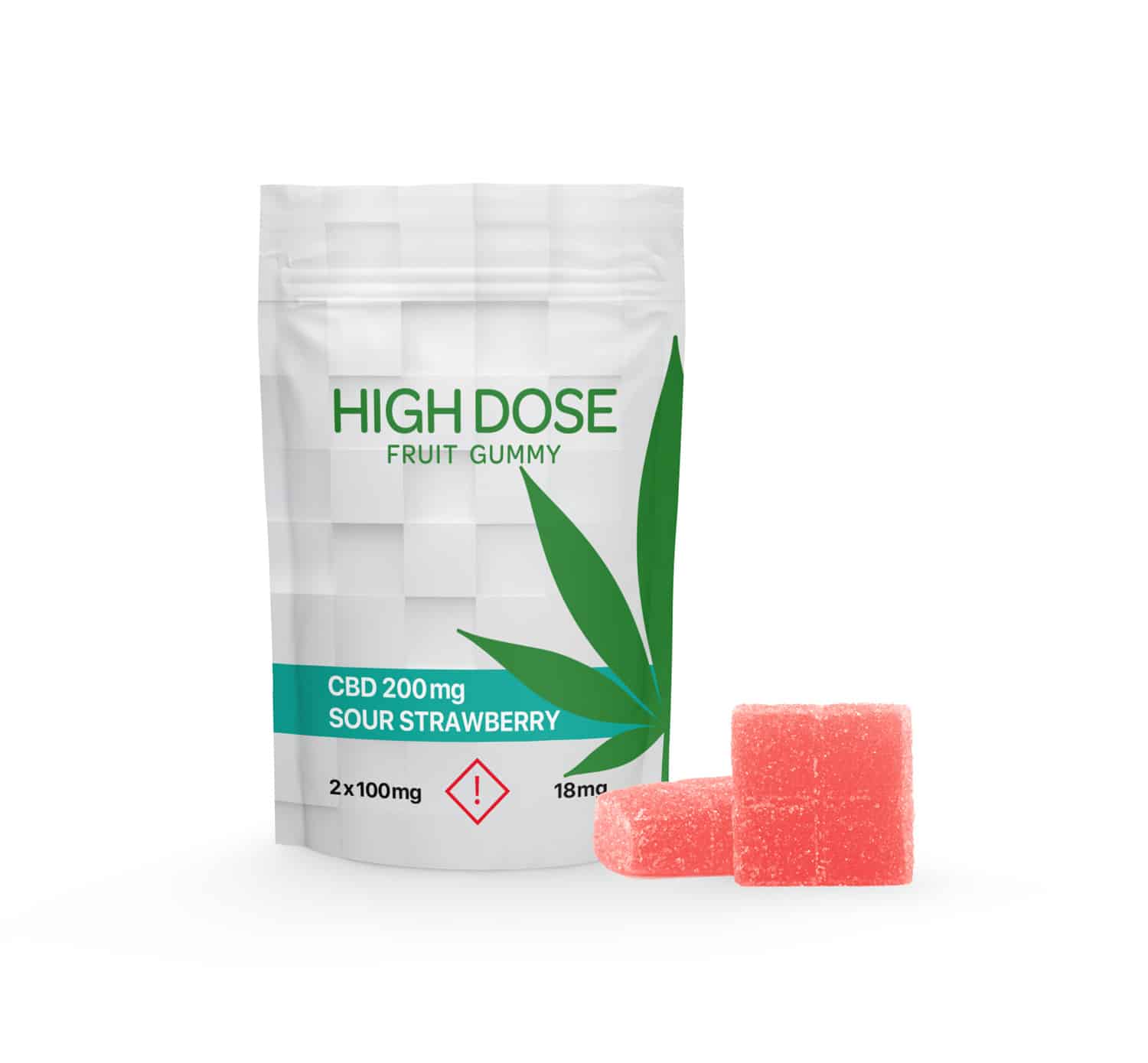 Photographie source: High Dose CBD Strawberry Fruit