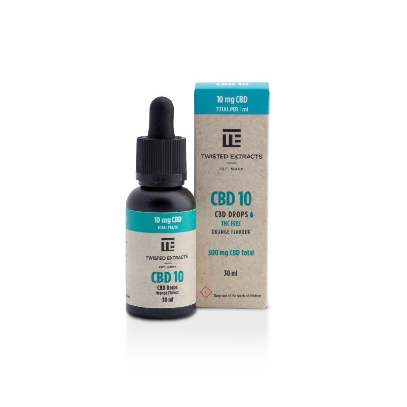 Twisted Extracts Oil Drops CBD 10 (300mg CBD)