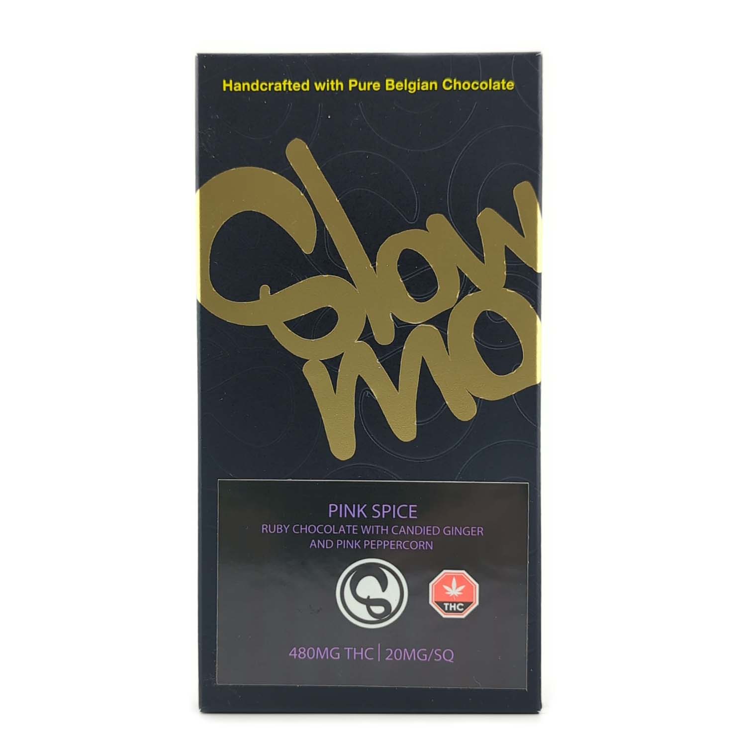 Photographie source: Slow Mo – THC Ruby Chocolate Pink Spice