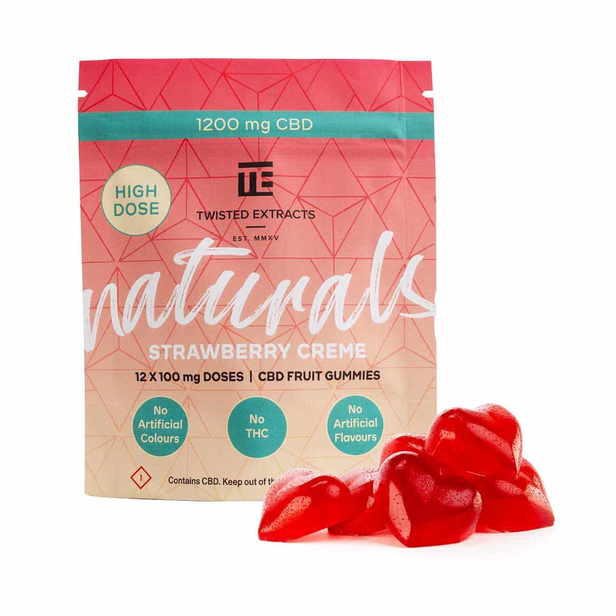 Photographie source: Strawberry Creme High Dose Twisted Naturals