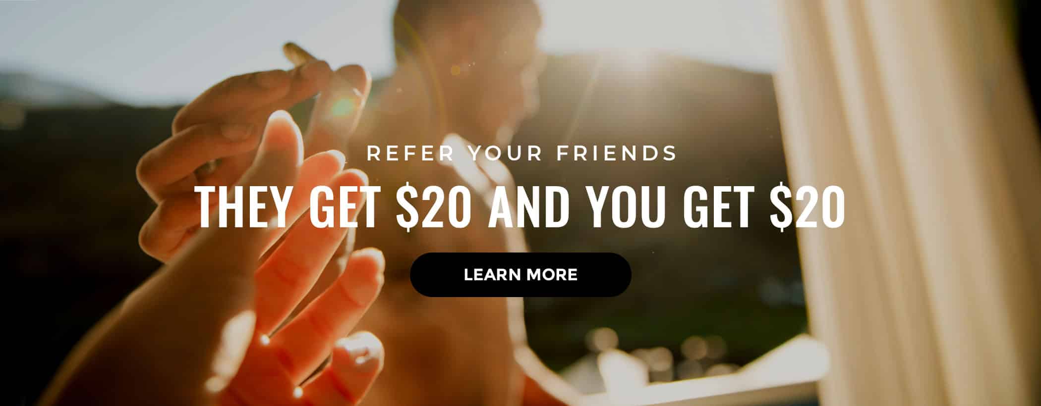 Refer a friend and you both get $20 at GetMyHigh Dispensary Canada