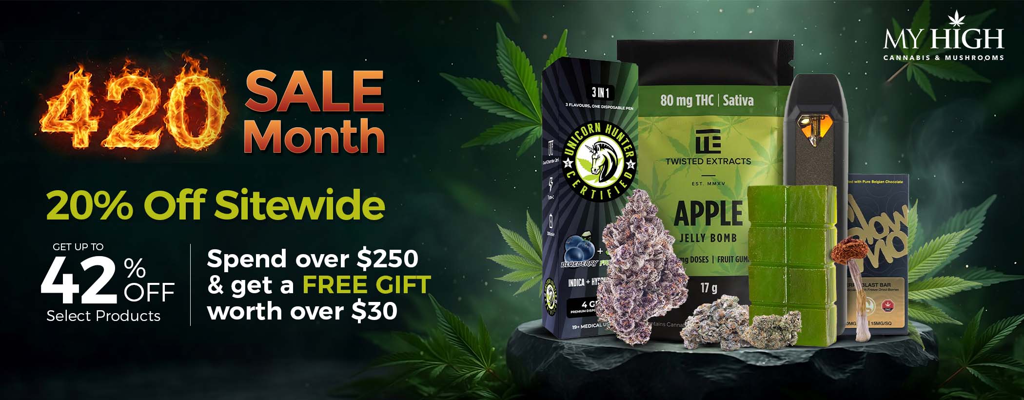 420 sales for weed online canada