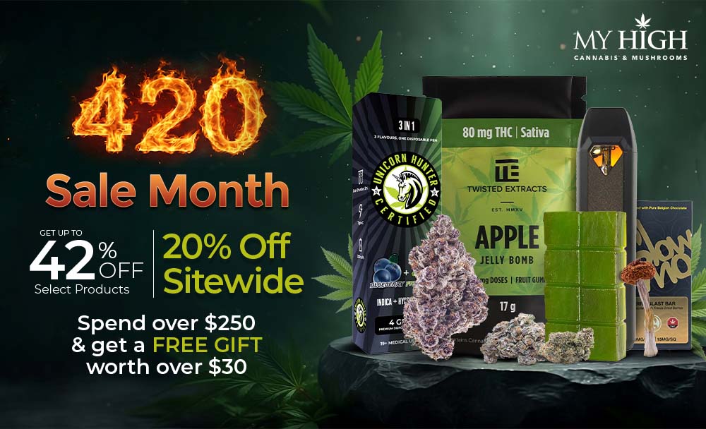 420 sales for weed online canada