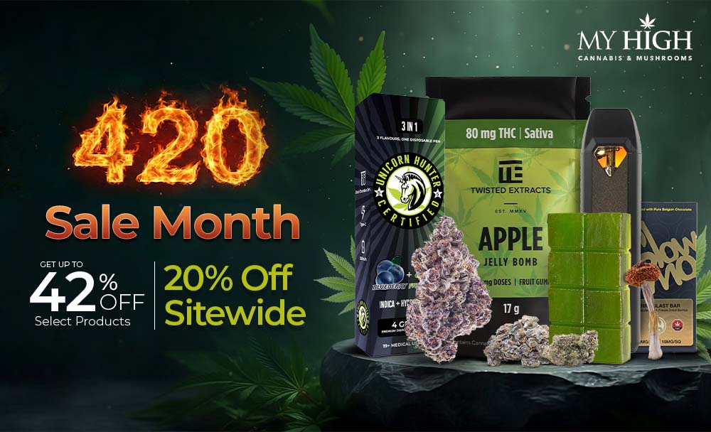 420 sales for weed online canada
