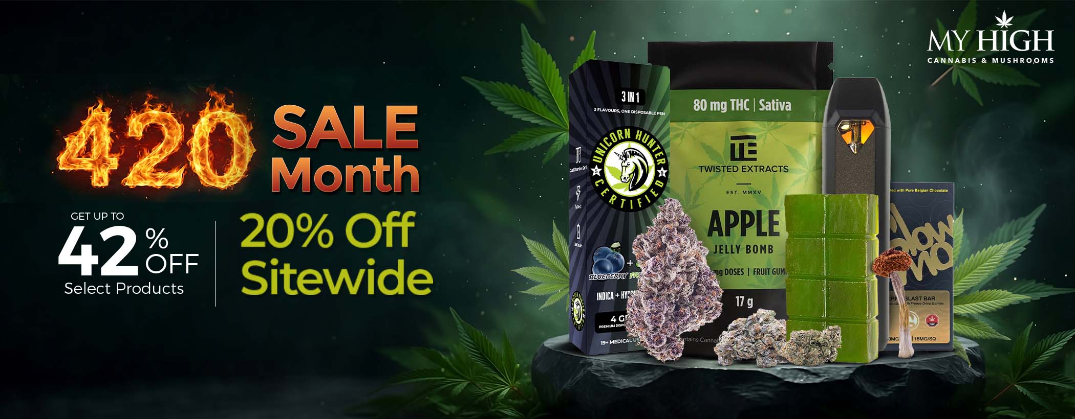 420 sales for weed online canada