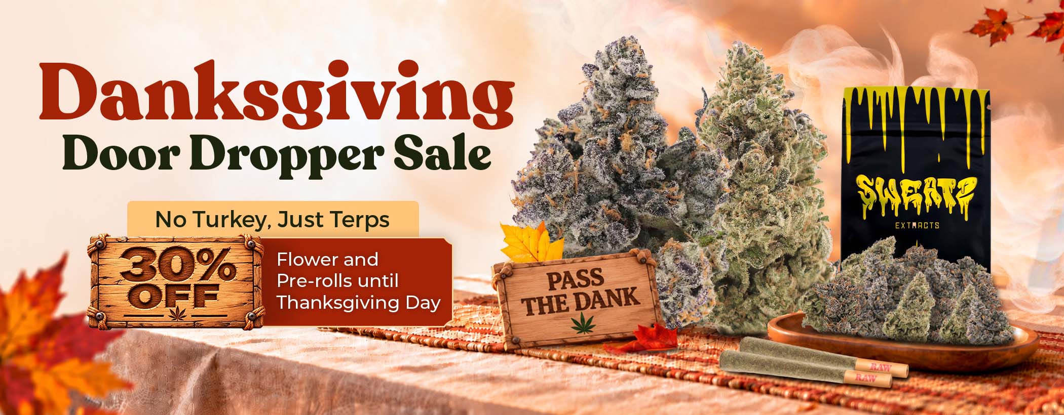 thanksgiving sale banner